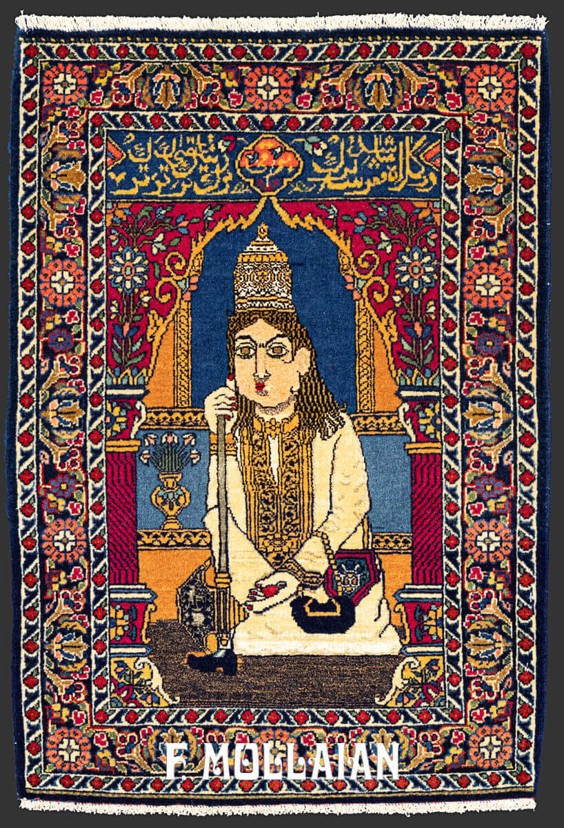 Pictorial Rugs Pair Kashan Dabir n°:16971523